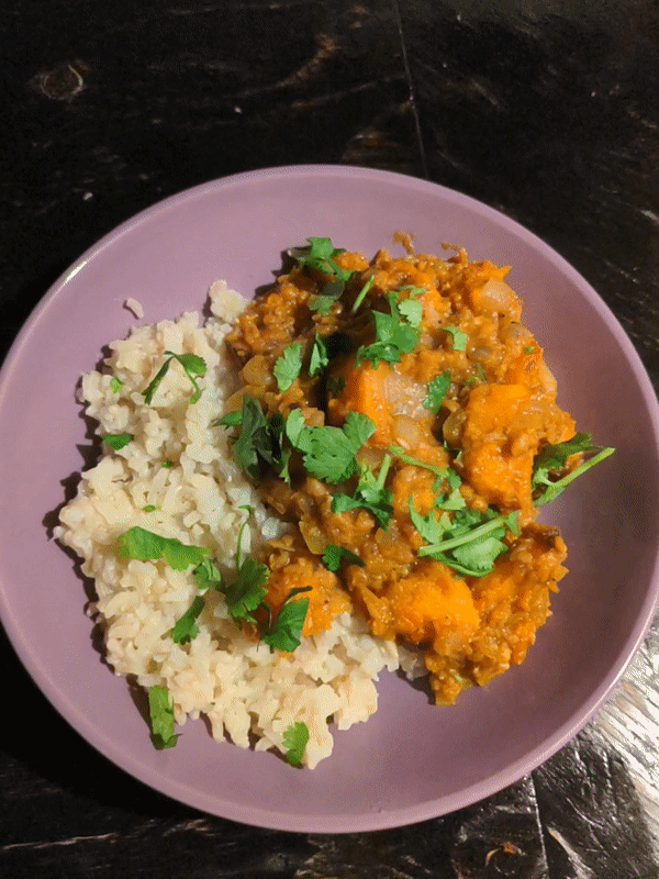 Pumpkin Dansak