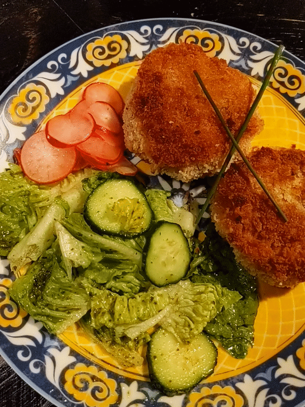 Fishless cakes