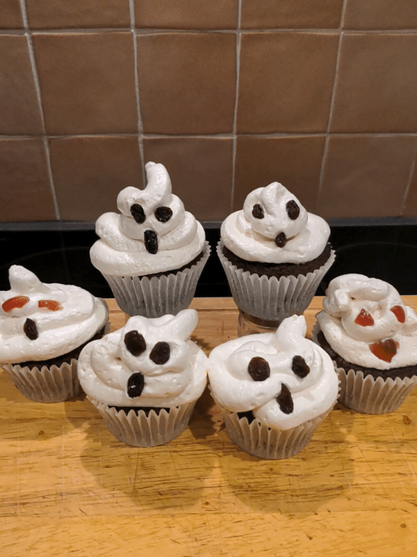 Ghost Cupcakes