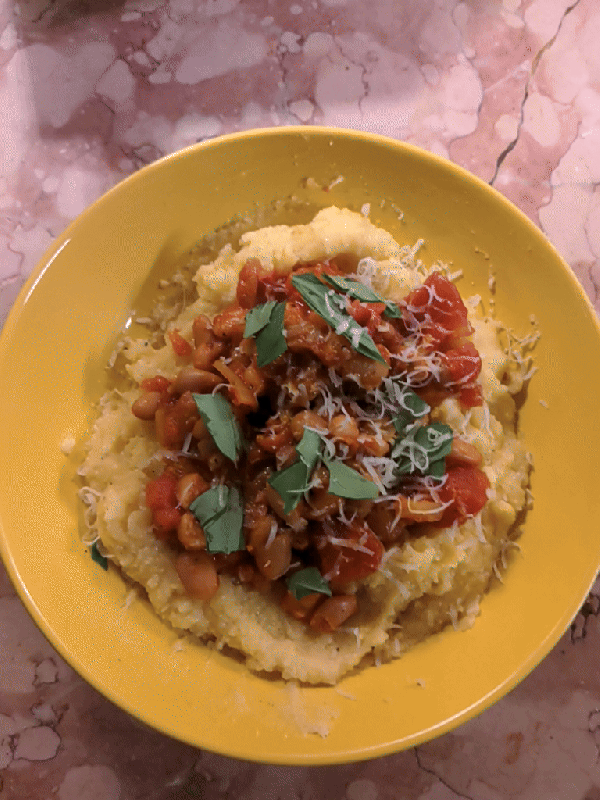 Beans & Polenta